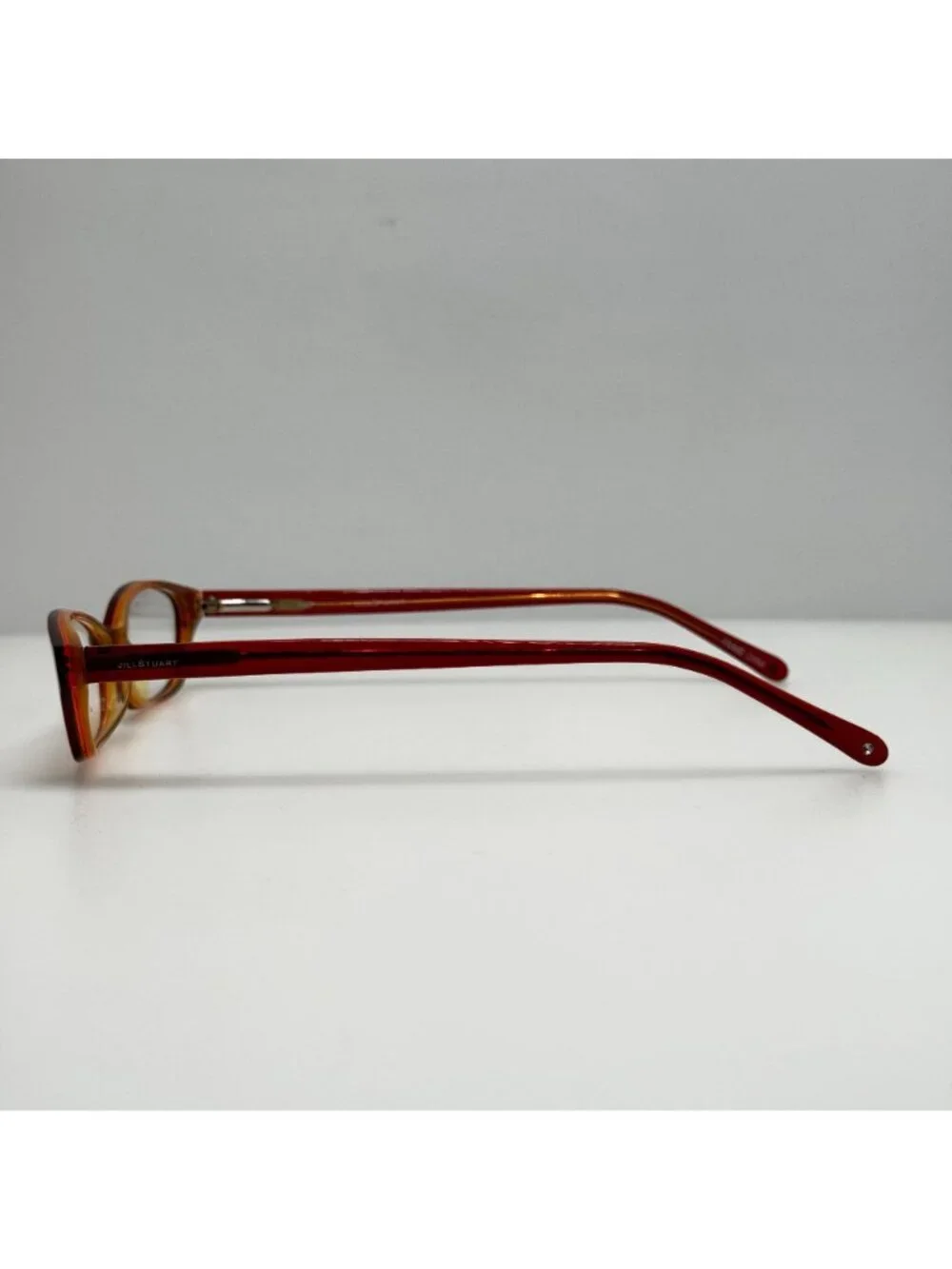 Jill Stuart JS 109-2 Burgundy Gold Eyeglasses Eye Glasses Frames 49-16-140